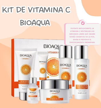KIT VITAMINA C BIOAQUA CAJA DE LUJO
